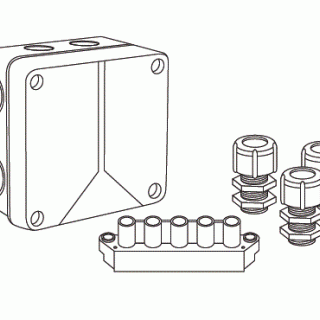 Соединительная коробка Abox060/S (стандарт)