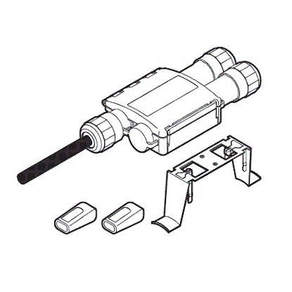 Узел подвода питания для 2-х кабелей Raychem RAYCLIC-PS-02