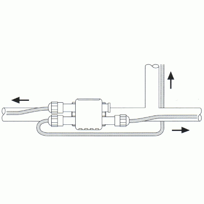 Узел подвода питания для 2-х кабелей Raychem RAYCLIC-PS-02