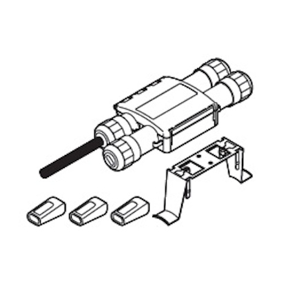 Узел подвода питания для 3-х кабелей Raychem RAYCLIC-PT-02