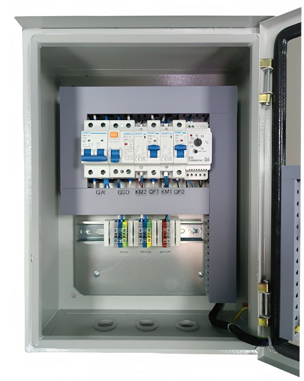 Шкаф управления электрообогревом металлический ШУ-ЭО-5,5/220